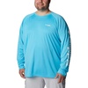 image:imageColumbia Mens PFG Terminal Tackle Long Sleeve ShirtAtollWhite Logo