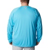 image:imageColumbia Mens PFG Terminal Tackle Long Sleeve ShirtAtollWhite Logo