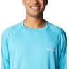 image:imageColumbia Mens PFG Terminal Tackle Long Sleeve ShirtAtollWhite Logo