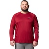 image:imageColumbia Mens PFG Terminal Tackle Long Sleeve ShirtBeetWhite Logo