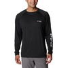 image:imageColumbia Mens PFG Terminal Tackle Long Sleeve ShirtBlackCool Grey Logo