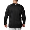 image:imageColumbia Mens PFG Terminal Tackle Long Sleeve ShirtBlackGulf Stream Logo