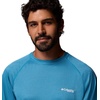 image:imageColumbia Mens PFG Terminal Tackle Long Sleeve ShirtBlue Echo HeatherWhite Logo