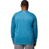 image:imageColumbia Mens PFG Terminal Tackle Long Sleeve ShirtBlue Echo HeatherWhite Logo