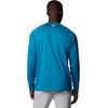 image:imageColumbia Mens PFG Terminal Tackle Long Sleeve ShirtBlue EchoWhite Logo