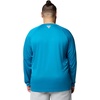 image:imageColumbia Mens PFG Terminal Tackle Long Sleeve ShirtBlue EchoWhite Logo