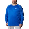 image:imageColumbia Mens PFG Terminal Tackle Long Sleeve ShirtBlue MacawWhite Logo