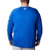 image:imageColumbia Mens PFG Terminal Tackle Long Sleeve ShirtBlue MacawWhite Logo