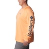 image:imageColumbia Mens PFG Terminal Tackle Long Sleeve ShirtBright NectarCarbon Logo