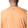 image:imageColumbia Mens PFG Terminal Tackle Long Sleeve ShirtBright NectarCarbon Logo