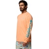 image:imageColumbia Mens PFG Terminal Tackle Long Sleeve ShirtBright NectarOcean Teal Logo