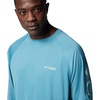 image:imageColumbia Mens PFG Terminal Tackle Long Sleeve ShirtCanyon BlueIcy Morn Logo