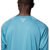 image:imageColumbia Mens PFG Terminal Tackle Long Sleeve ShirtCanyon BlueIcy Morn Logo