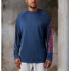 image:imageColumbia Mens PFG Terminal Tackle Long Sleeve ShirtCarbonRed Spark Logo