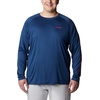 image:imageColumbia Mens PFG Terminal Tackle Long Sleeve ShirtCarbonRed Spark Logo