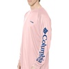 image:imageColumbia Mens PFG Terminal Tackle Long Sleeve ShirtCherry BlossomVivid Blue