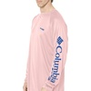 image:imageColumbia Mens PFG Terminal Tackle Long Sleeve ShirtCherry BlossomVivid Blue