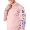 image:imageColumbia Mens PFG Terminal Tackle Long Sleeve ShirtCherry BlossomVivid Blue