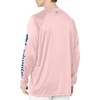 image:imageColumbia Mens PFG Terminal Tackle Long Sleeve ShirtCherry BlossomVivid Blue