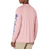 image:imageColumbia Mens PFG Terminal Tackle Long Sleeve ShirtCherry BlossomVivid Blue