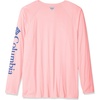 image:imageColumbia Mens PFG Terminal Tackle Long Sleeve ShirtCherry BlossomVivid Blue