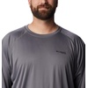 image:imageColumbia Mens PFG Terminal Tackle Long Sleeve ShirtCity GreyBlack Logo