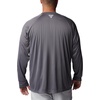 image:imageColumbia Mens PFG Terminal Tackle Long Sleeve ShirtCity GreyBlack Logo