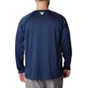 image:imageColumbia Mens PFG Terminal Tackle Long Sleeve ShirtCollegiate NavySunset Red Logo