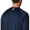 image:imageColumbia Mens PFG Terminal Tackle Long Sleeve ShirtCollegiate NavyWhite Logo