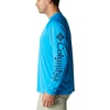 image:imageColumbia Mens PFG Terminal Tackle Long Sleeve ShirtCompass BlueCarbon Logo