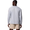 image:imageColumbia Mens PFG Terminal Tackle Long Sleeve ShirtCool GreyDusty Crimson Logo