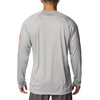 image:imageColumbia Mens PFG Terminal Tackle Long Sleeve ShirtCool GreySalmon Logo