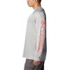 image:imageColumbia Mens PFG Terminal Tackle Long Sleeve ShirtCool GreySalmon Logo