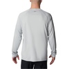 image:imageColumbia Mens PFG Terminal Tackle Long Sleeve ShirtCool GreySpring Blue Logo