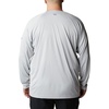image:imageColumbia Mens PFG Terminal Tackle Long Sleeve ShirtCool GreyVivid Blue Logo