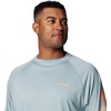 image:imageColumbia Mens PFG Terminal Tackle Long Sleeve ShirtCrushed BlueBright Nectar Logo