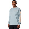 image:imageColumbia Mens PFG Terminal Tackle Long Sleeve ShirtCrushed BlueBright Nectar Logo