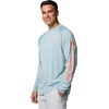 image:imageColumbia Mens PFG Terminal Tackle Long Sleeve ShirtCrushed BlueFaded Peach Logo