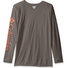 image:imageColumbia Mens PFG Terminal Tackle Long Sleeve ShirtCypressBright Peach Logo