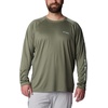 image:imageColumbia Mens PFG Terminal Tackle Long Sleeve ShirtCypressCool Green Logo