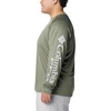 image:imageColumbia Mens PFG Terminal Tackle Long Sleeve ShirtCypressCool Grey Logo