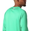 image:imageColumbia Mens PFG Terminal Tackle Long Sleeve ShirtDark LimeSunlit Logo