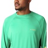 image:imageColumbia Mens PFG Terminal Tackle Long Sleeve ShirtDark LimeSunlit Logo