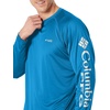 image:imageColumbia Mens PFG Terminal Tackle Long Sleeve ShirtDark PoolWhite Logo