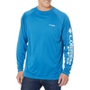 image:imageColumbia Mens PFG Terminal Tackle Long Sleeve ShirtDark PoolWhite Logo