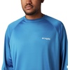 image:imageColumbia Mens PFG Terminal Tackle Long Sleeve ShirtDark PoolWhite Logo