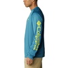 image:imageColumbia Mens PFG Terminal Tackle Long Sleeve ShirtDeep MarineLaser Lemon Logo