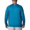 image:imageColumbia Mens PFG Terminal Tackle Long Sleeve ShirtDeep MarineLaser Lemon Logo