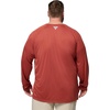 image:imageColumbia Mens PFG Terminal Tackle Long Sleeve ShirtDusty CrimsonNocturnal Logo