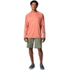 image:imageColumbia Mens PFG Terminal Tackle Long Sleeve ShirtFaded PeachCollegiate Navy Logo
